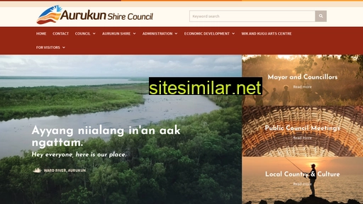 aurukun.qld.gov.au alternative sites