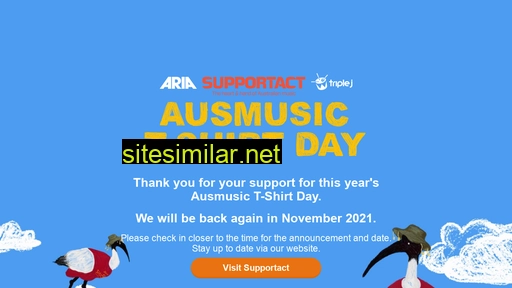 ausmusictshirtday.org.au alternative sites