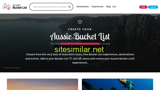 Aussiebucketlist similar sites
