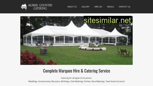 Aussiecountrycatering similar sites