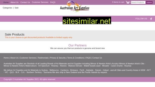 australianartsupplies.com.au alternative sites