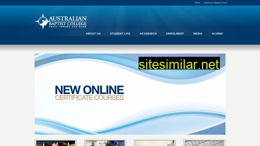 Australianbaptistcollege similar sites