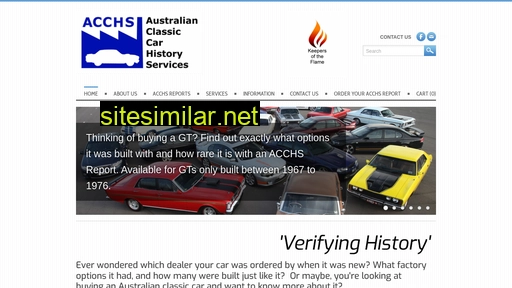 Australianclassiccarhistoryservices similar sites