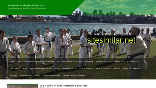 Australiankyokushinfederation similar sites