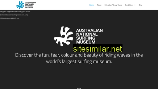Australiannationalsurfingmuseum similar sites