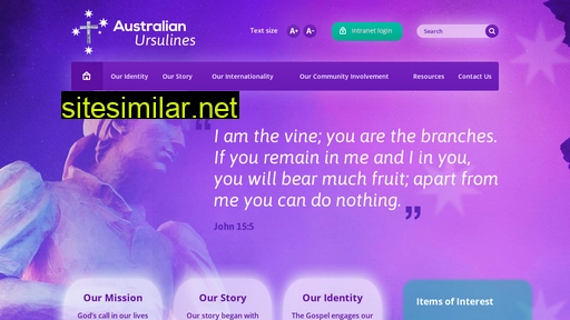 australianursulines.org.au alternative sites