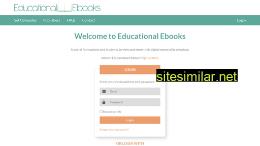 auth.educationalebooks.com.au alternative sites