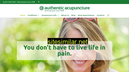 authenticacupuncture.com.au alternative sites