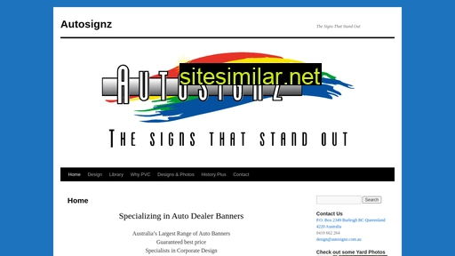 autosignz.com.au alternative sites