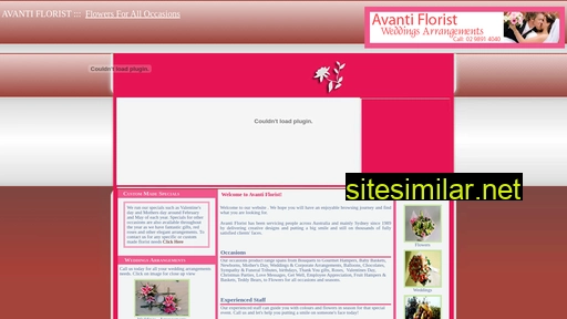 avantiflorist.com.au alternative sites