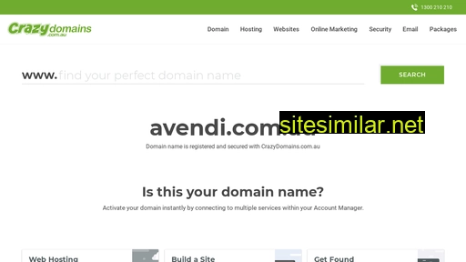 avendi.com.au alternative sites
