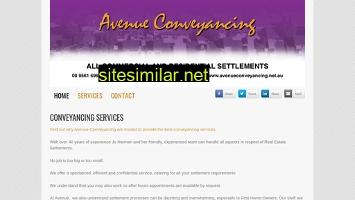 avenueconveyancing.net.au alternative sites