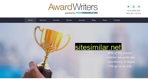 Awardwriters similar sites