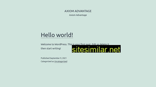 axiomadvantage.com.au alternative sites