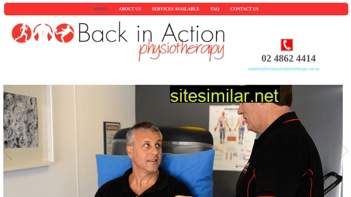 Backinactionphysiotherapy similar sites