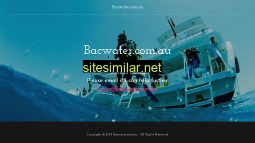 bacwater.com.au alternative sites