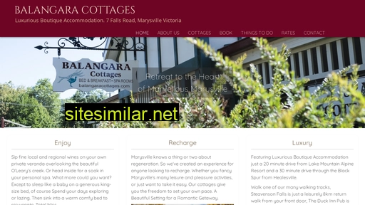 balangaracottages.com.au alternative sites