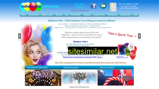 balloonsplus.com.au alternative sites
