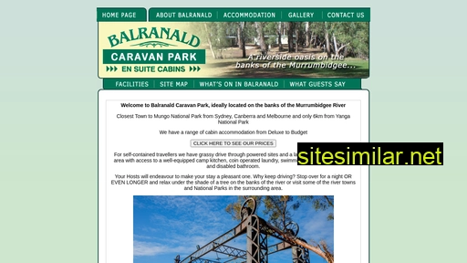 balranaldcaravanpark.com.au alternative sites