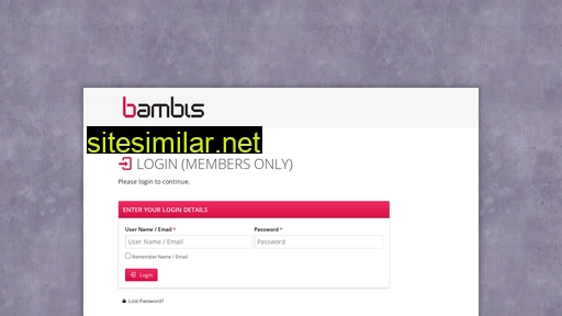 bambisportal.com.au alternative sites