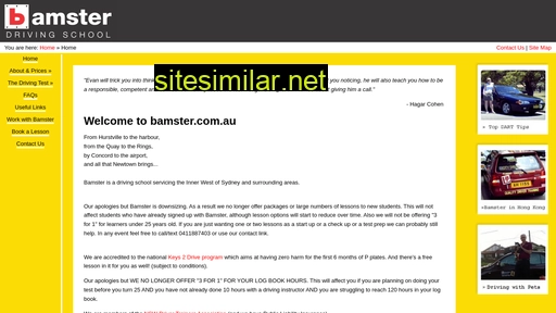 bamster.com.au alternative sites