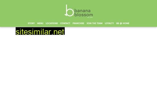 Bananablossom similar sites