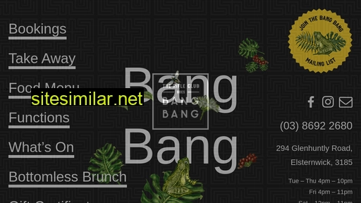 bangbang.com.au alternative sites
