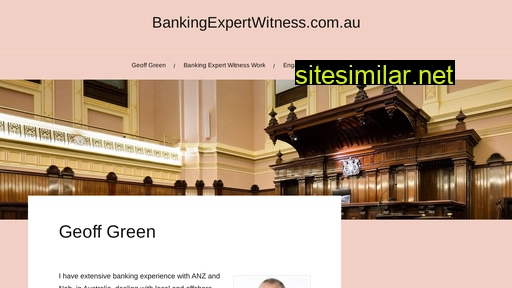 Bankingexpertwitness similar sites