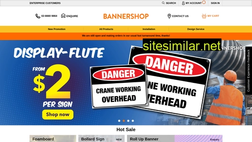 bannershop.com.au alternative sites