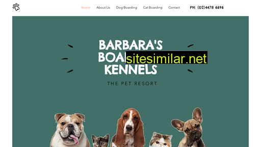 barbarasboardingkennels.com.au alternative sites