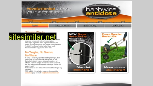 barbwireantidote.com.au alternative sites