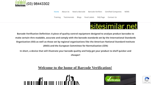 barcodeverification.com.au alternative sites