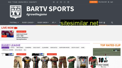 bartvsports.com.au alternative sites
