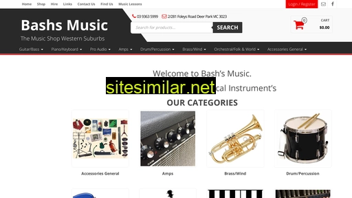 bashsmusic.com.au alternative sites