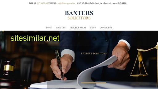 baxterssolicitors.com.au alternative sites