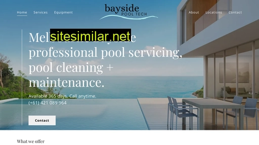 Baysidepooltech similar sites