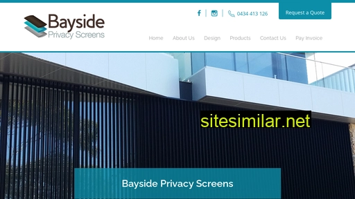 baysideprivacyscreens.com.au alternative sites