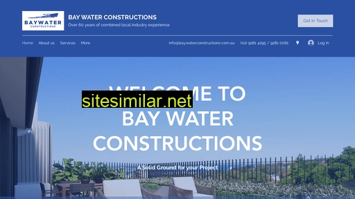 Baywaterconstructions similar sites