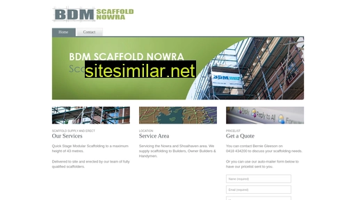 bdmscaffold.com.au alternative sites