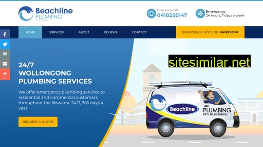 beachlineplumbingwollongong.com.au alternative sites