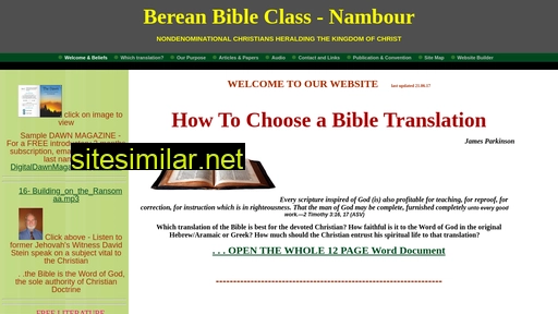 Bereanbibleclass-nambour similar sites