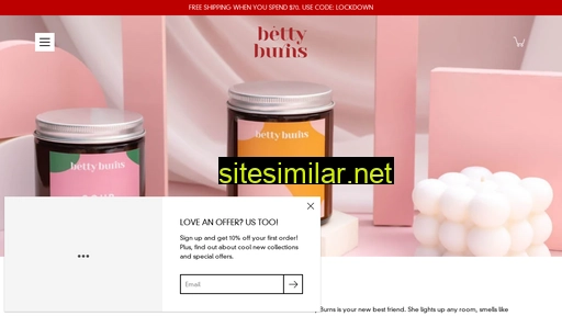 bettyburns.com.au alternative sites