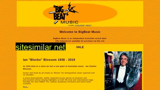 bigbeatmusic.com.au alternative sites