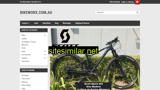 bikeworx.com.au alternative sites