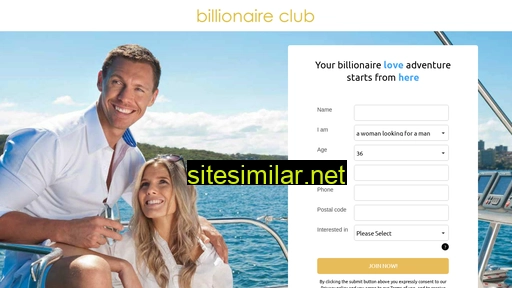 Billionaireclub similar sites