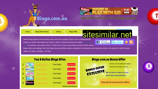 bingo.com.au alternative sites