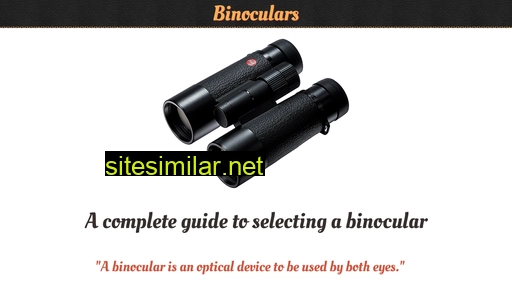 binocular.com.au alternative sites