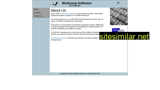birdsongsoftware.com.au alternative sites