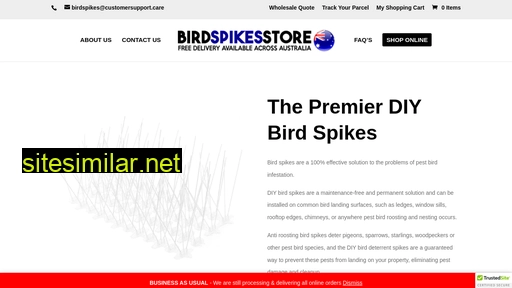 birdspikes.net.au alternative sites
