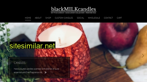 blackmilkcandles.com.au alternative sites